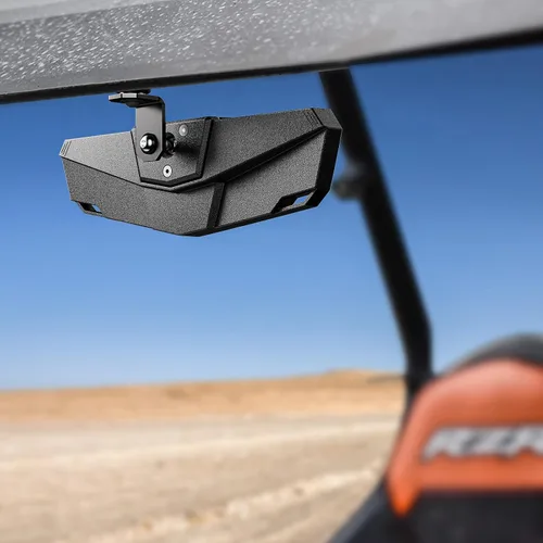 Vista 7 de Espejo retrovisor UTV, espejo retrovisor central SXS con abrazadera ajustable de 1.5 a 2 pulgadas compatible con Polaris RZR, Pioneer, Talon, Can Am