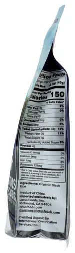 Vista 5 de Lotus Foods - Arroz orgánico prohibido - 15 oz - 2