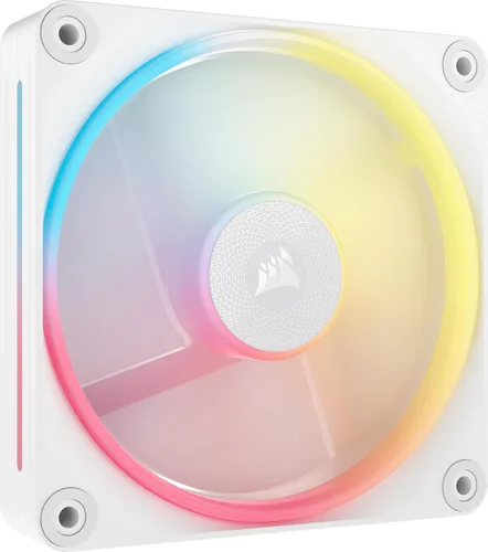 Vista 10 de CORSAIR iCUE Link LX120-R RGB Ventilador PWM invertido de 4.72 pulgadas (120 mm) – Ventilador individual – Bajo ruido, rodamiento de cúpula