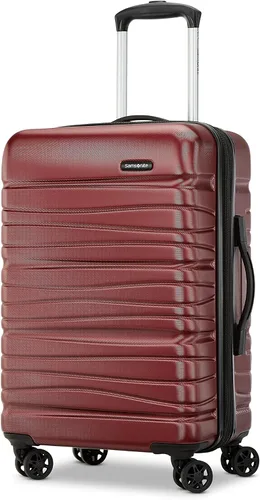 Vista 2 de Samsonite Evolve Se Hardside Equipaje expandible con ruedas giratorias dobles, Matt Burgundy, Evolve Se Hardside - Equipaje expandible con ruedas