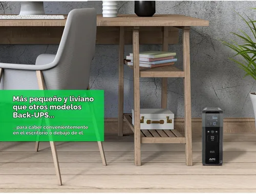 Vista 7 de APC UPS 1350VA/810W UPS de onda sinusoidal pura para computadora, electrónica, BR1350MS