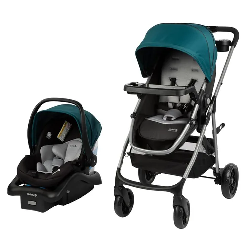 Vista 8 de Safety 1st Grow and Go Flex 8 en 1 Sistema de viaje, Foundry y base ajustable para asiento de coche infantil 35 LT a bordo