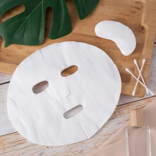 Vista 7 de Joez Wonderful 50 piezas de papel de máscara facial con 15 piezas de papel de máscara de ojos, hojas de papel de máscara facial DIY, mascarillas