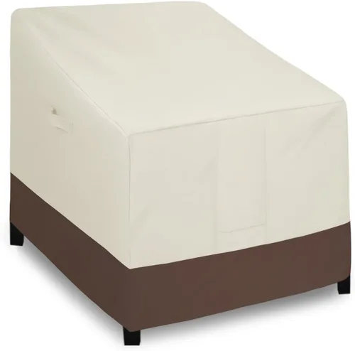 Vista 16 de Easy-Going Funda para Silla Apilable de Exterior Resistente, Funda para Silla de Patio Impermeable, Funda para Muebles de Exterior Resistente al