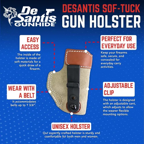 Vista 6 de DeSantis Sof-Tuck Ruger LC9 Mano derecha Bronceado