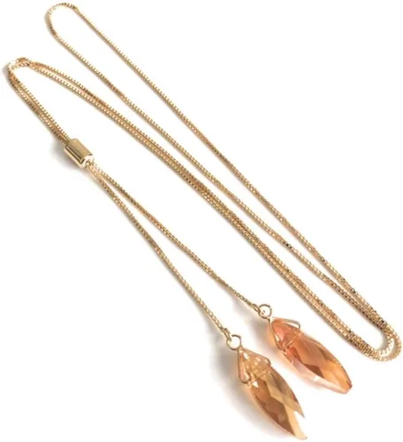 Vista 6 de Lariat Necklaces for Women 32 Inches Adjustable Chain
