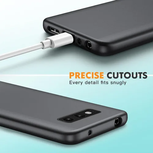 Vista 3 de Dioxide Funda compatible con Samsung Galaxy S22 con protector de pantalla, silicona TPU suave, a prueba de golpes, antideslizante, funda protectora