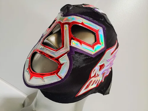 Vista 7 de Muerte MASK Wrestling MASK Luchador - Disfraz de luchador