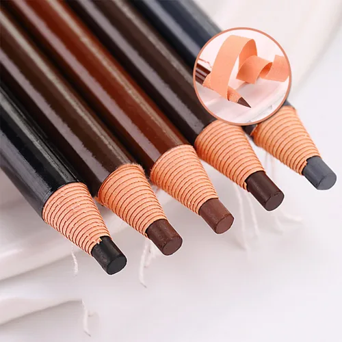 Vista 3 de 5 COLORES Set Lápiz De Cejas Dibujo Ojo Cejas Pluma Peel Off Maquillaje Cosmético