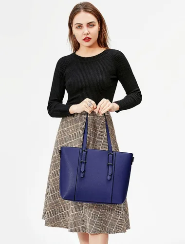 Vista 2 de Bolsos y bolsos de mano para mujer, bolso de hombro con asa superior, bolso de dama