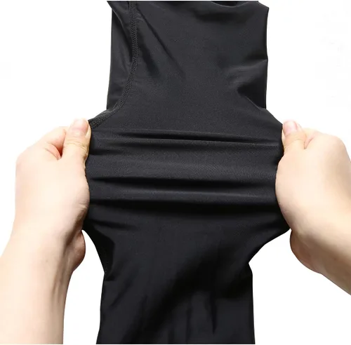 Vista 5 de Daci Traje de baño de manga larga para mujer, de una pieza, con cremallera, protección UPF 50+