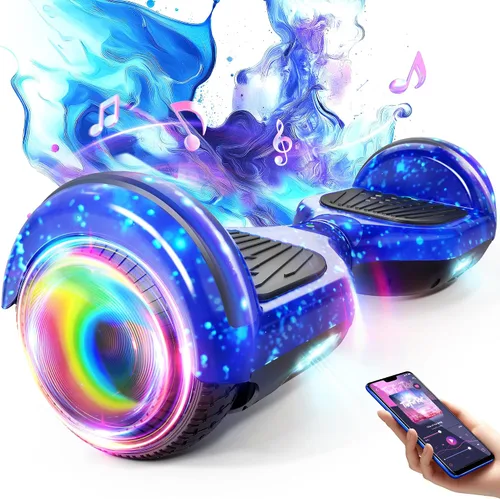 Vista 8 de SISIGAD Scooter, 6.5" Flash Wheels & Corlorful LED Lights, All for Girls Boys Kids Ages 6+