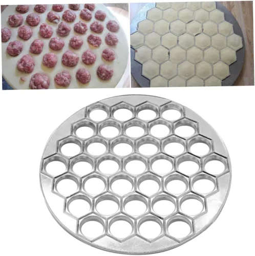 Vista 4 de Fabricante de bolas de masa rusa Pelmeni Maker Dumpling Pelmeni Mold Herramienta de molde para fabricar alimentos.