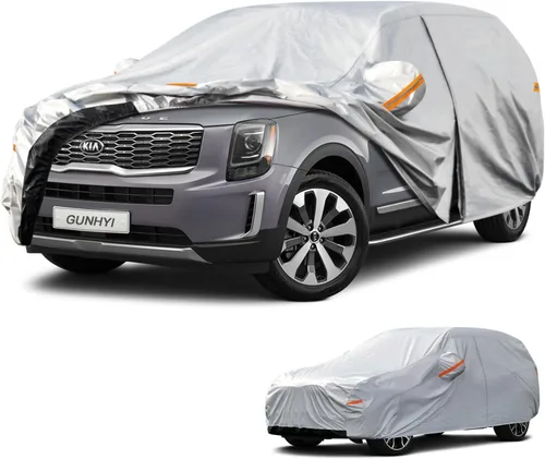 Vista 58 de GUNHYI Funda para coche SUV de ajuste personalizado para BMW X5/X6 de 2007 a 2022, 6 capas de alta resistencia, cubierta exterior completa