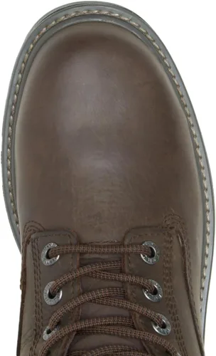 Vista 5 de Wolverine Floorhand Botas de trabajo impermeables con punta de acero de 6 pulgadas Marrón oscuro