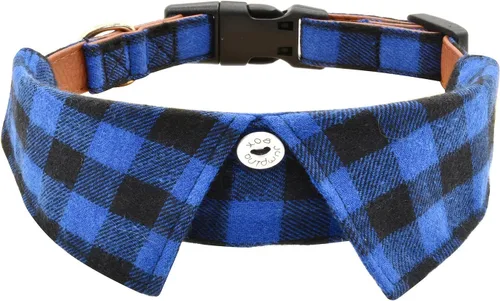 Vista 9 de Collar de algodón para perro con corbatín, cómodo y ajustable con bonito diseño de solapa, para mascotas pequeñas, medianas y grandes
