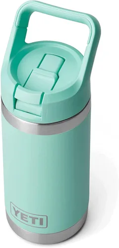 Vista 100 de YETI Rambler Jr. - Botella de 12 onzas para niños, con tapa con pajilla