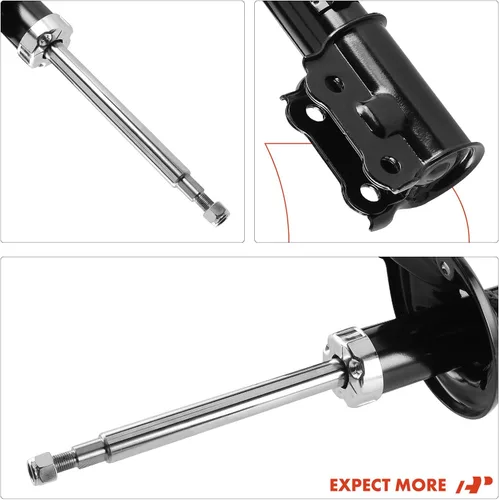 Vista 7 de A-Premium Par delantero [2] Conjunto de puntal compatible con Hyundai Accent 2000-2005, lado del conductor y del pasajero Para Hyundai Accent