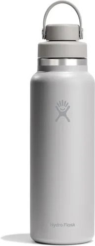 Vista 47 de Hydro Flask Botella de agua – Acero inoxidable aislado – Tapa de boca ancha para chug, antiderrames, a prueba de fugas en rocío de 40 onzas Dew