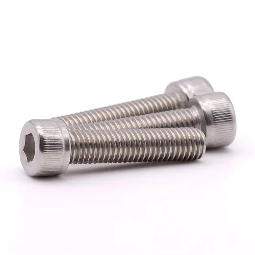 Vista 6 de Tornillos de cabeza hueca de acero inoxidable 304 18-8 de 1/4"-20 x 1", unidad hexagonal Allen, cobertura de rosca completa, paquete de 30