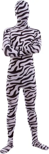 Vista 15 de Aniler Traje de Cuerpo Completo Zentai de Elastano para Hombres y Mujeres Disfraz Body Azul bebé