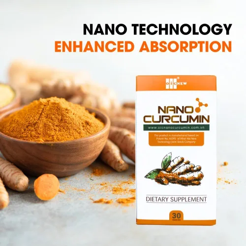 Vista 3 de Nano Curcumina - 30 cápsulas - Nano Tecnología Aumenta la Absorción hasta 99.9%, Promueve el Sistema Digestivo, Alivia Gástrico y Embellece la Piel