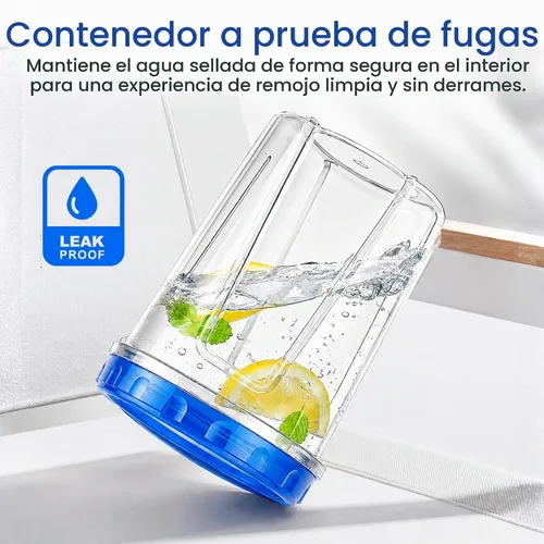Vista 3 de RFAQK 24 recipientes de almacenamiento para congelador con tapas - 12 recipientes de plástico de 32 oz para delicatessen con 12 tapas de rosca