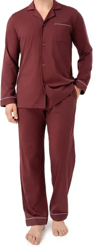 Vista 34 de DAVID ARCHY - Pijama de algodón con botones para hombre