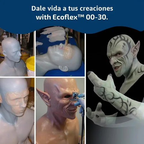 Vista 6 de Ecoflex 00-30 – Super Suave Silicona Platino – Prueba unidad