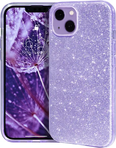 Vista 29 de MATEPROX - Funda compatible con iPhone Air de 6.5' [2025], carcasa protectora de 3 capas con purpurina brillante y tendencia, anti-arañazos y a