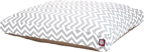 Vista 23 de Majestic Pet Chevron - Cama rectangular lavable para perros, antideslizante, cómoda cama para mascotas, cama de jaula con funda extraíble lavable