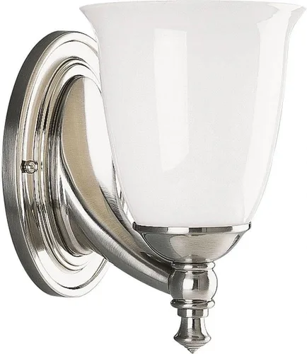 Vista 4 de Progress Lighting P3027-15 Victorian Bath & Vanity, 5-5/8 pulgadas de ancho x 8-1/2 pulgadas de alto, cromo