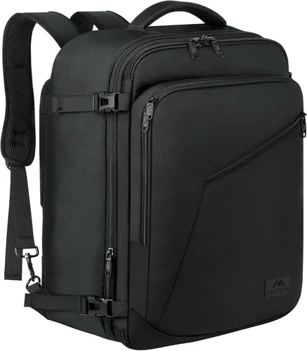 Vista 28 de MATEIN - Mochila de viaje extragrande de 10.56 galones, mochila de viaje ampliable apta para aerolíneas, para viajeros de fin de semana, hombres