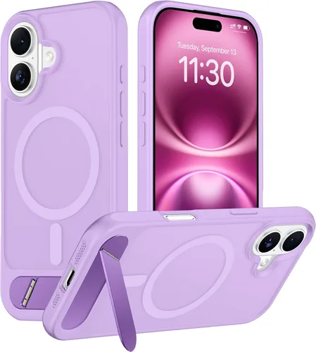 Vista 171 de Funda para iPhone 11 con compatibilidad magnética, [Soporte invisible incorporado][Compatible con MagSafe]