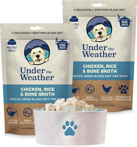 Vista 26 de Under the Weather Bland Diet para perros Fácil de digerir para perros enfermos Siempre esté listo Contiene electrolitos – Carnes naturales