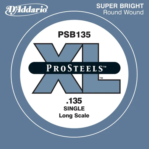 Vista 6 de D'Addario PSB028W ProSteels Bass Guitar Single String, Long Scale, .028