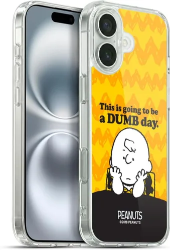 Vista 50 de Head Case Designs Funda de gel suave con licencia oficial de Peanuts Autumn Charlie Brown compatible con Apple iPhone 7 Plus/iPhone 8 Plus