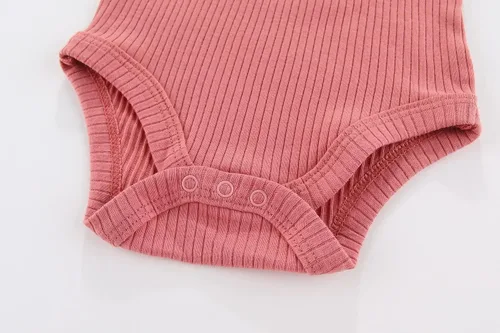 Vista 52 de Kiddiezoom Mameluco unisex de algodón de una pieza para bebé recién nacido, 5