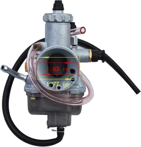 Vista 4 de munirater Carburador Carb Assy Reemplazo para Suzuki Quadrunner 4WD LT4WD 1987 1988 1989 Reemplaza 13200-19B02