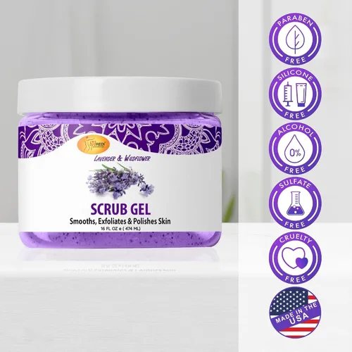 Vista 8 de SPA REDI Gel exfoliante de piedra pómez – Removedor de callos y exfoliante de pedicura con ácido hialurónico Sin sulfatos Sin crueldad animal