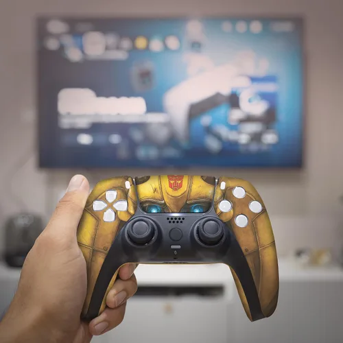 Vista 223 de Battman Custom PS-5 Controller Wireless compatible with Play-Station 5 Console by BCB Controllers Proudly Customized in USA with Permanent