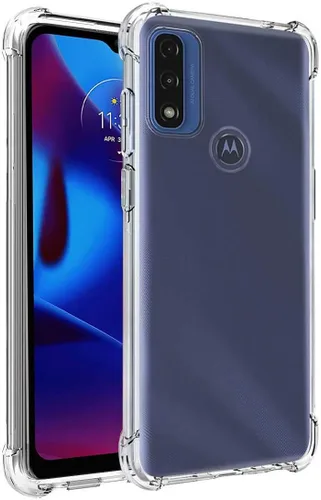 Vista 6 de Funda para Moto G Play 2023, Moto G Power 2022, funda delgada y flexible de TPU para niñas y mujeres, bolsa de aire, parachoques de goma suave