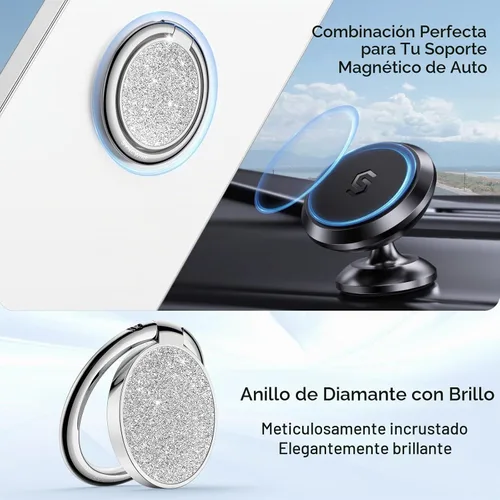 Vista 7 de Syncwire Soporte de anillo para teléfono celular, soporte de anillo de dedo