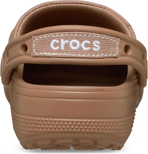 Vista 2 de Crocs Zuecos clásicos de lona elaborados unisex para hombres y mujeres