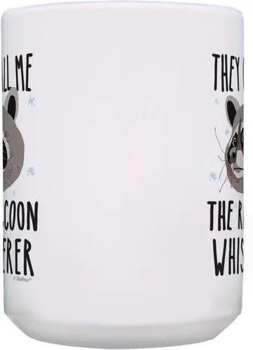 Vista 8 de ThisWear They Call Me The Raccoon Whisperer - Taza de café de 15 onzas, 1 15oz - Blanco