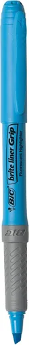 Vista 6 de BIC Brite Liner Grip - Resaltador de agarre punta de cincel colores surtidos 5