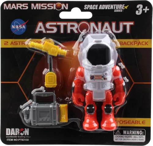 Vista 2 de Daron Serie Misión de Marte x Aventura Espacial: Astronauta de Marte con Herramientas (PT63150)