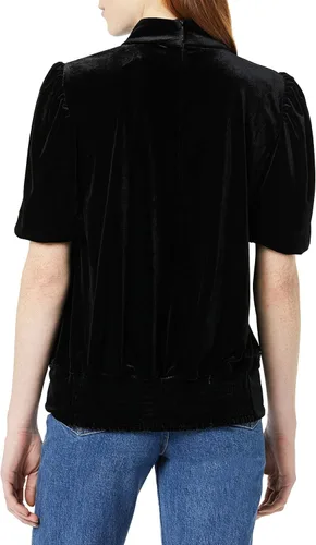 Vista 2 de Karl Lagerfeld Paris Women's Everyday Short Sleeve Knit Top