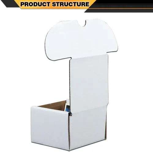 Vista 4 de CNNELL 50PCS Cajas de Almacenamiento 50 LOTES 200 Ct Tarjetas Deportivas Trading Max Pro Gaming Shipping
