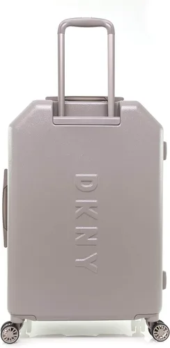 Vista 3 de DKNY 25" vertical con 8 ruedas giratorias, Arcilla, 25" vertical con 8 ruedas giratorias